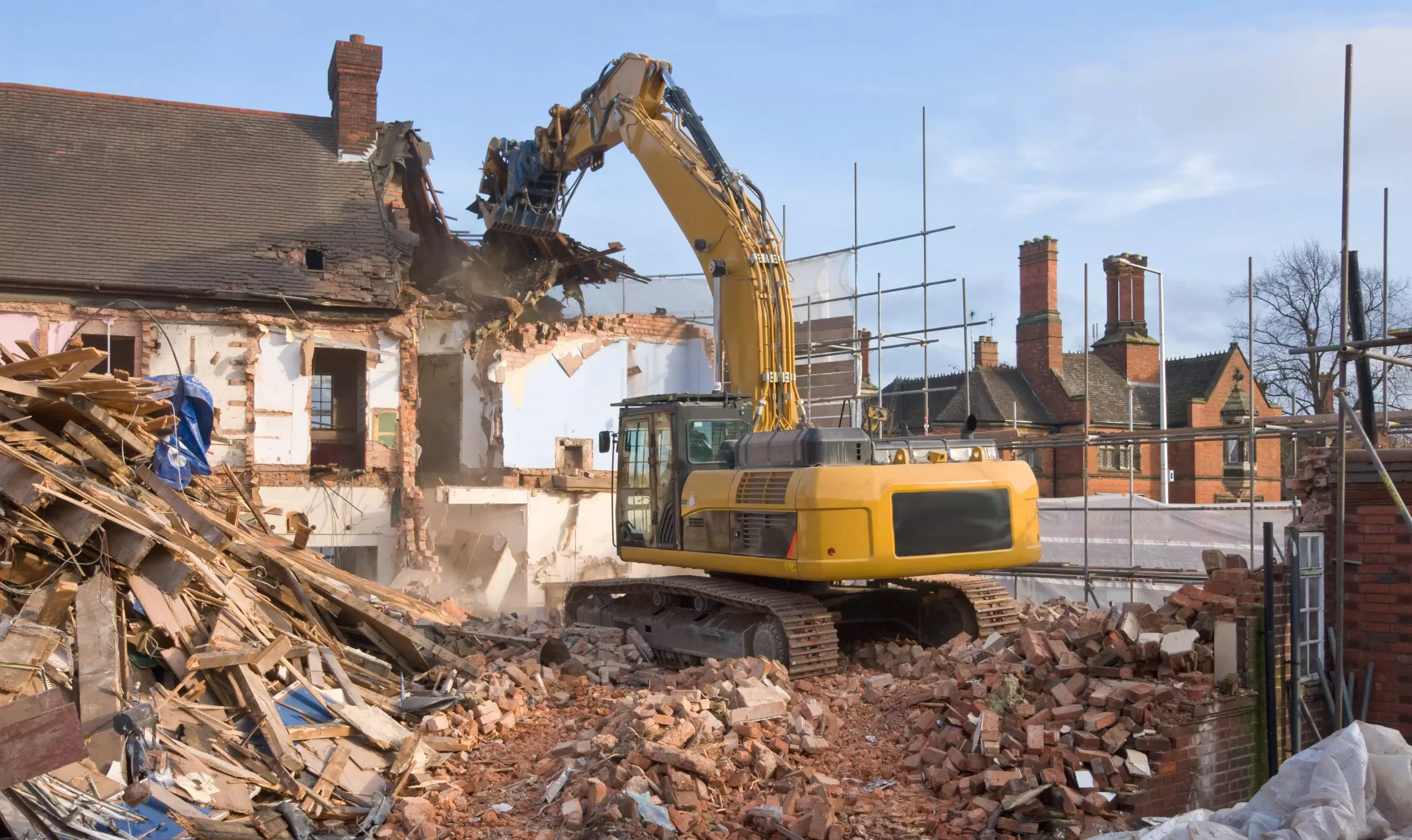 Demolition work